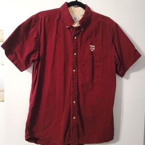 Texas A&M men's button down